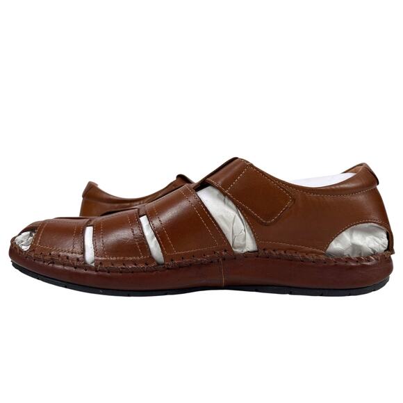 Pikolinos Tarifa Sandals Mens 12 EU 46 Brown Cuero Leather Fishermans Style main image 8
